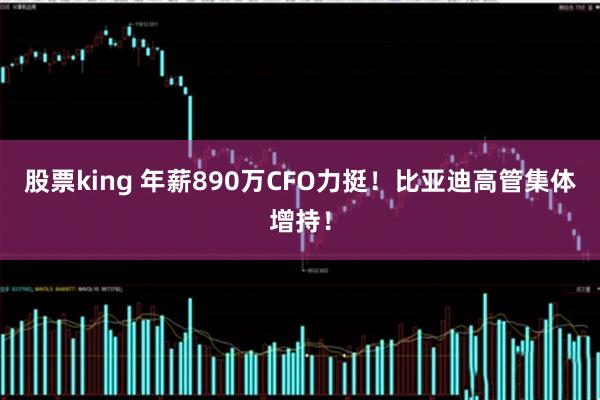 股票king 年薪890万CFO力挺！比亚迪高管集体增持！